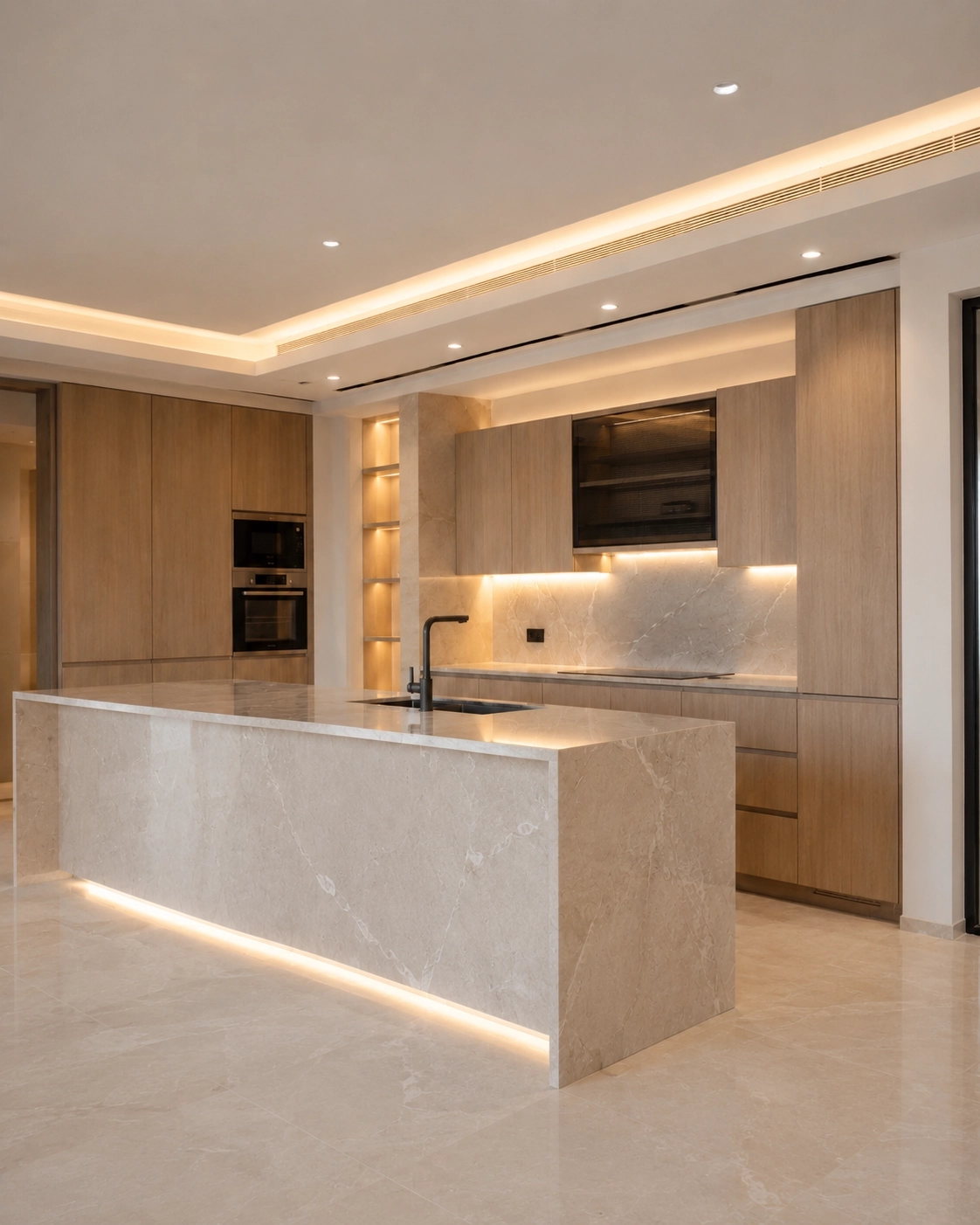 Modern Fit-out finishing work by X4 Design and Build
