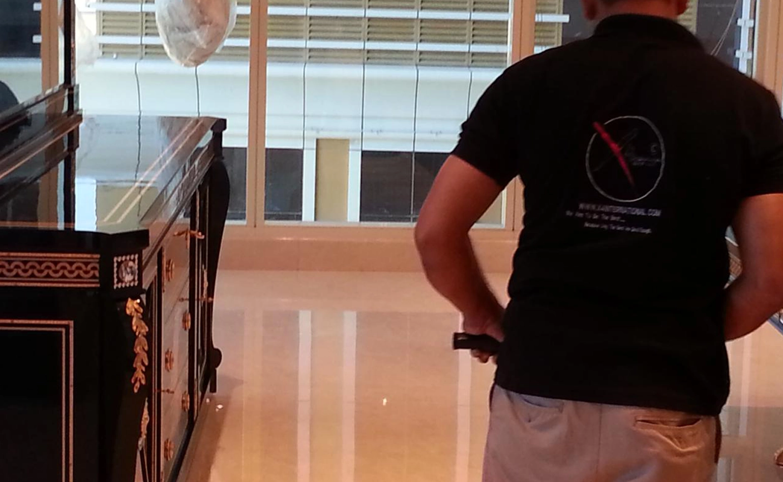 Marble polishing restoration and surface finishing in Dubai by X4 Design and Build
